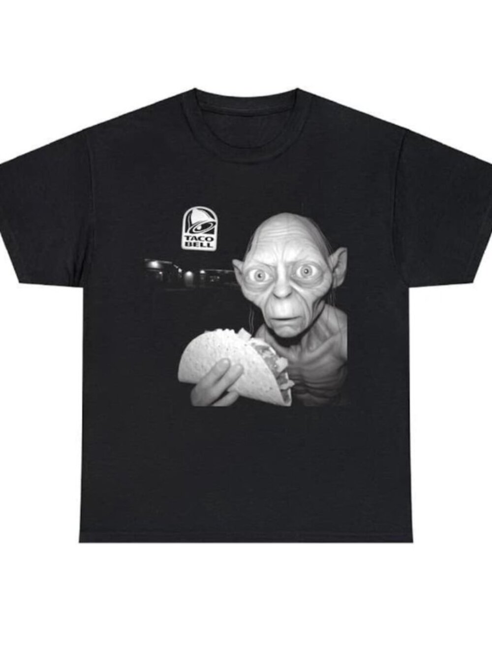 Gollum Taco Bell Shirt, Funny LOTR T-Shirt, Halloween Graphic Tee